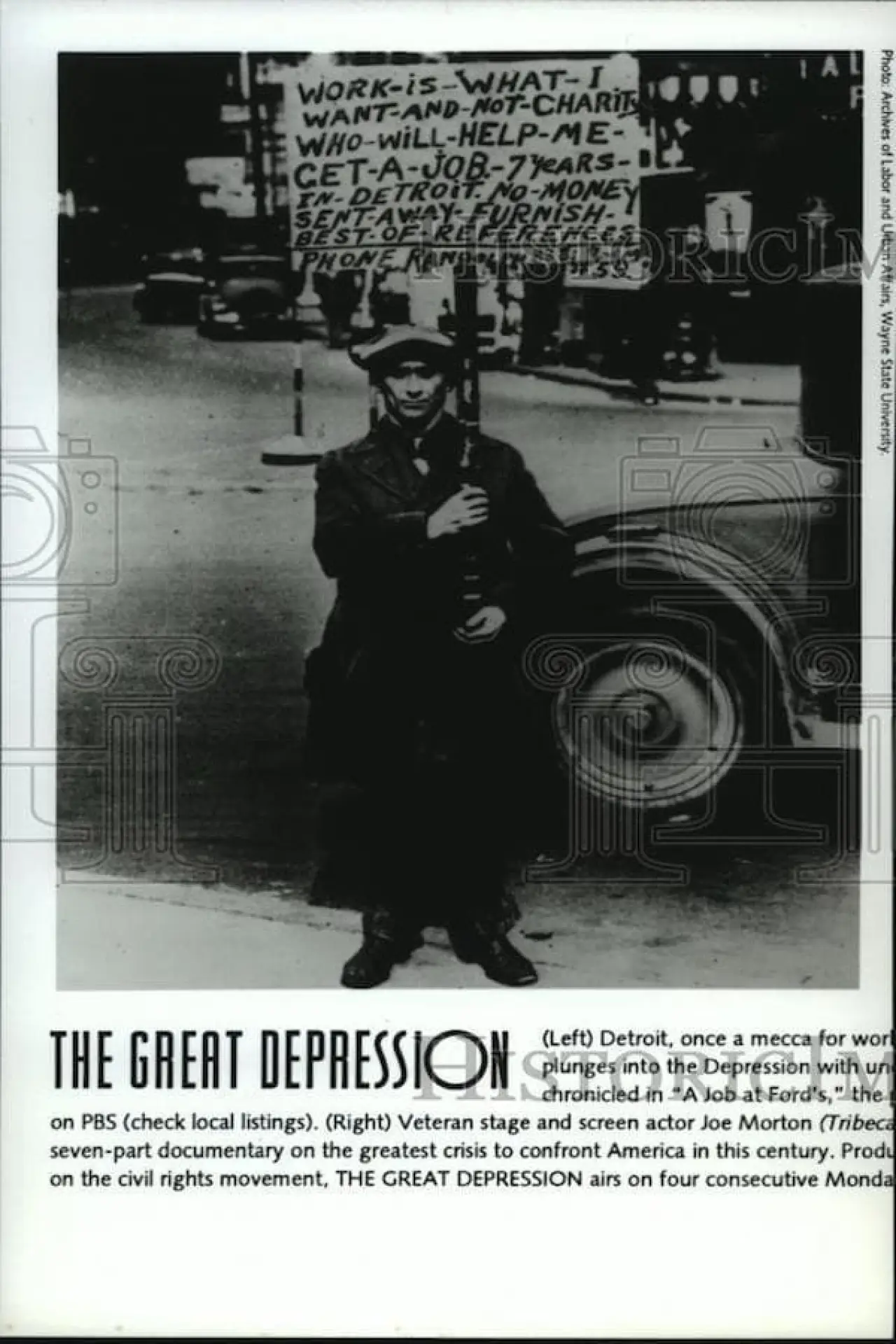 Постер к фильму "The Great Depression: A Job at Ford