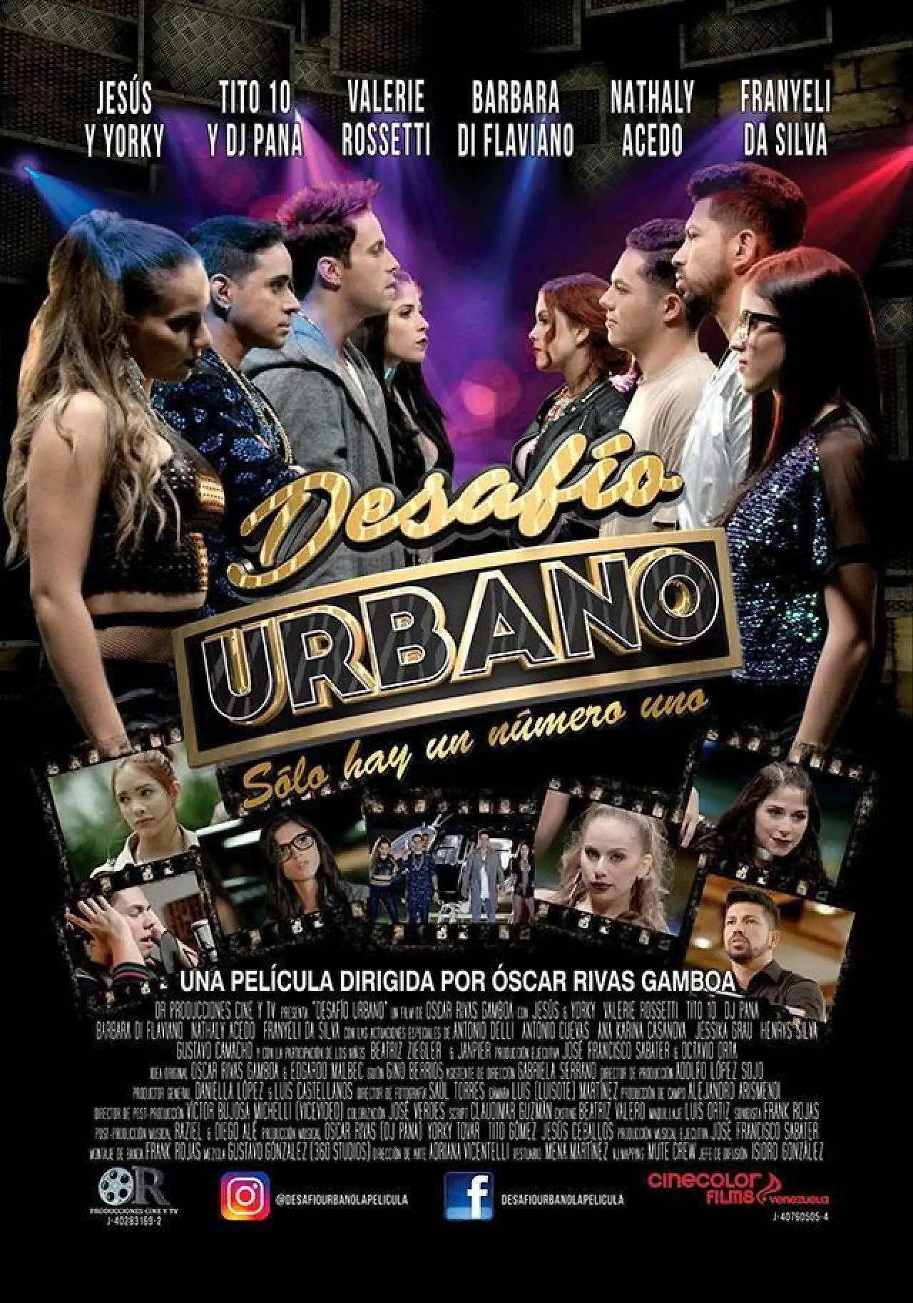 Постер к фильму "Desafío urbano"