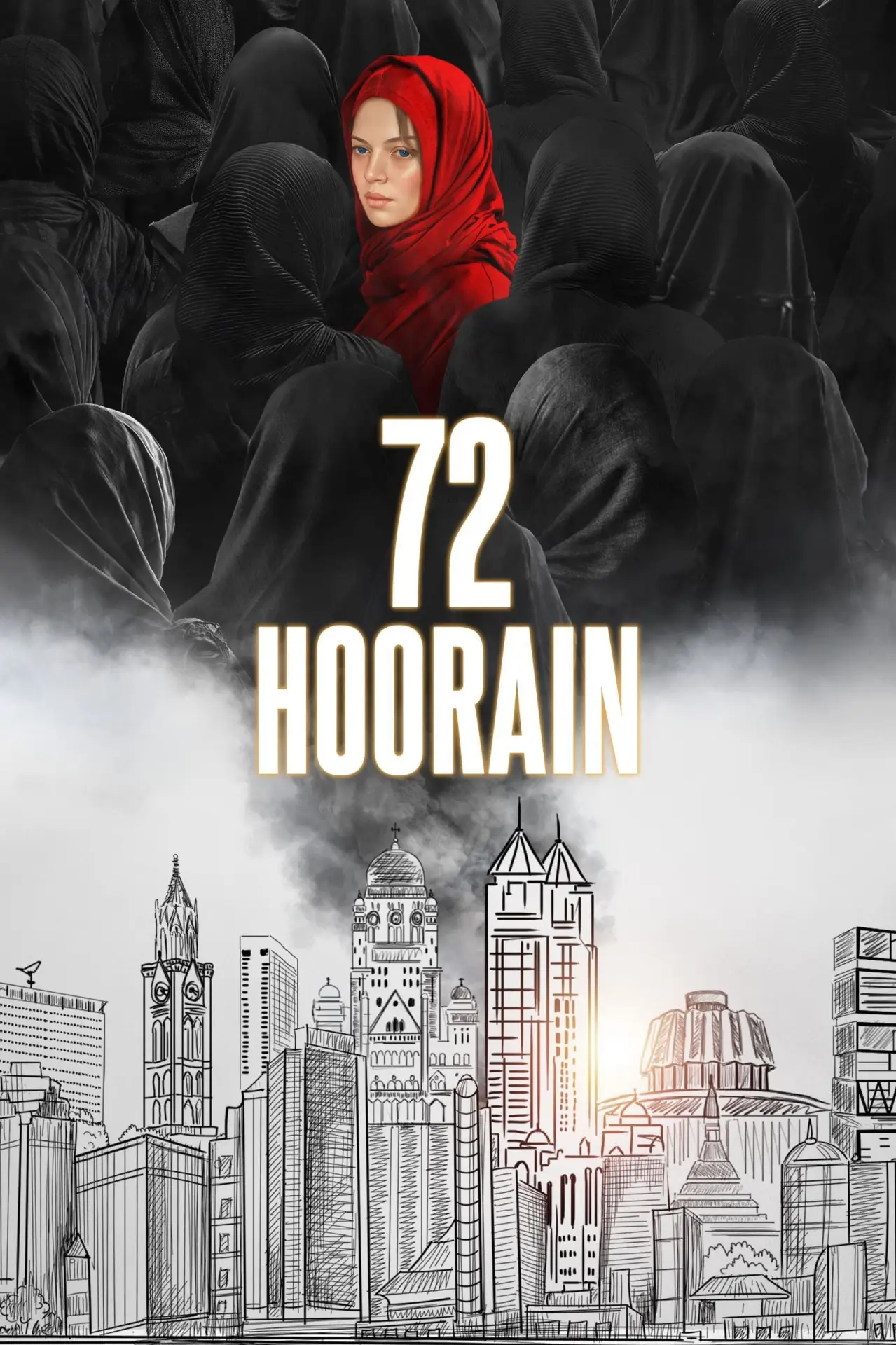 Постер к фильму "Bahattar Hoorain"
