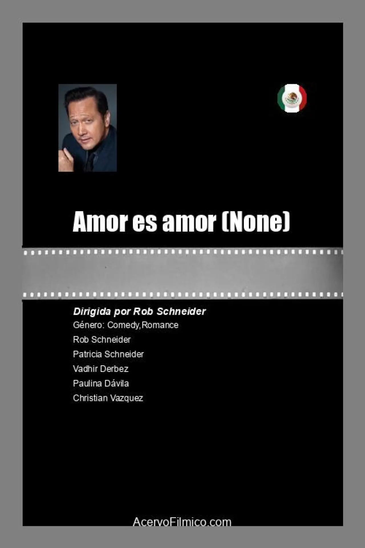 Постер к фильму "Amor es amor"