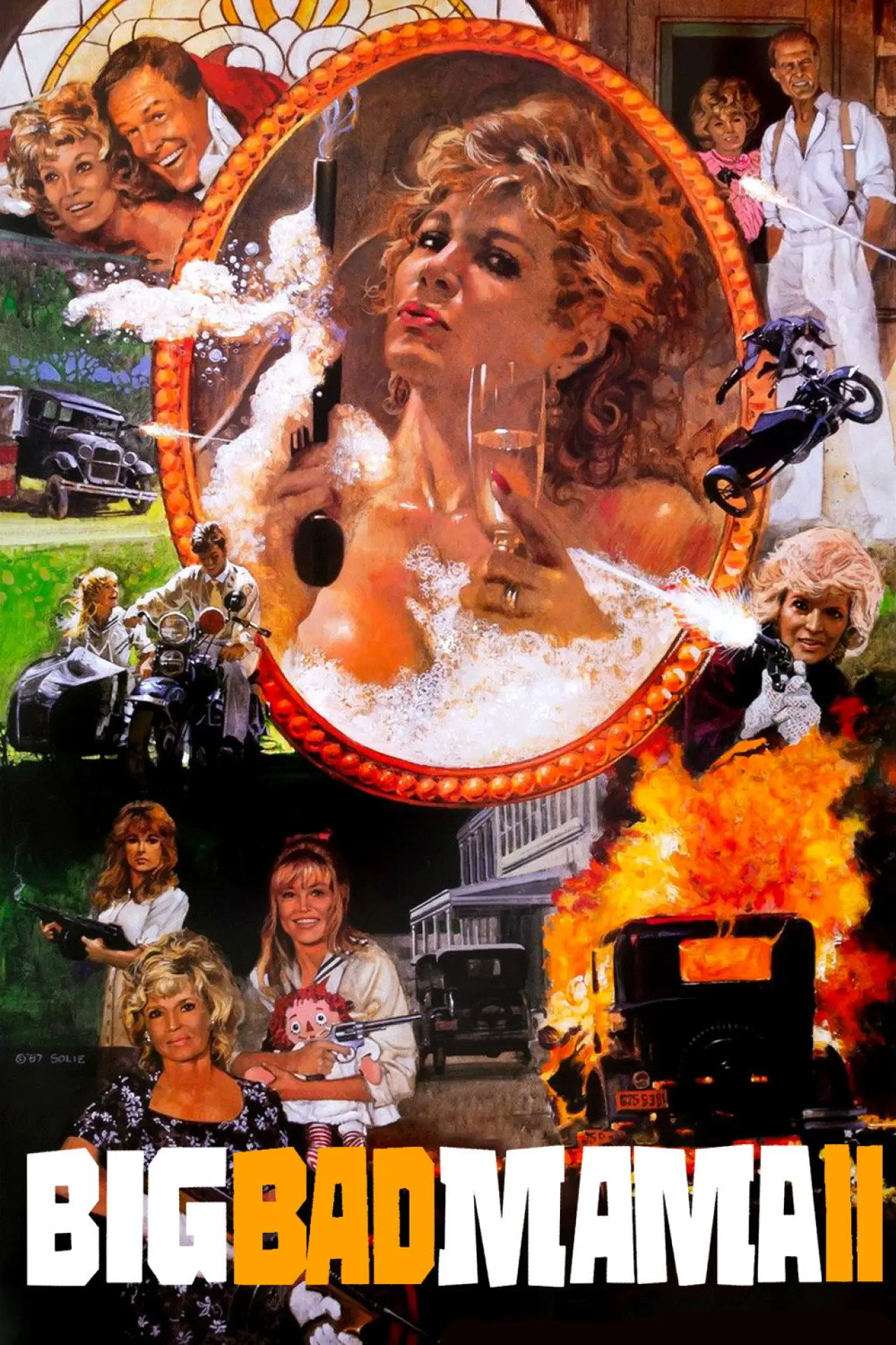 Постер к фильму "Big Bad Mama II"