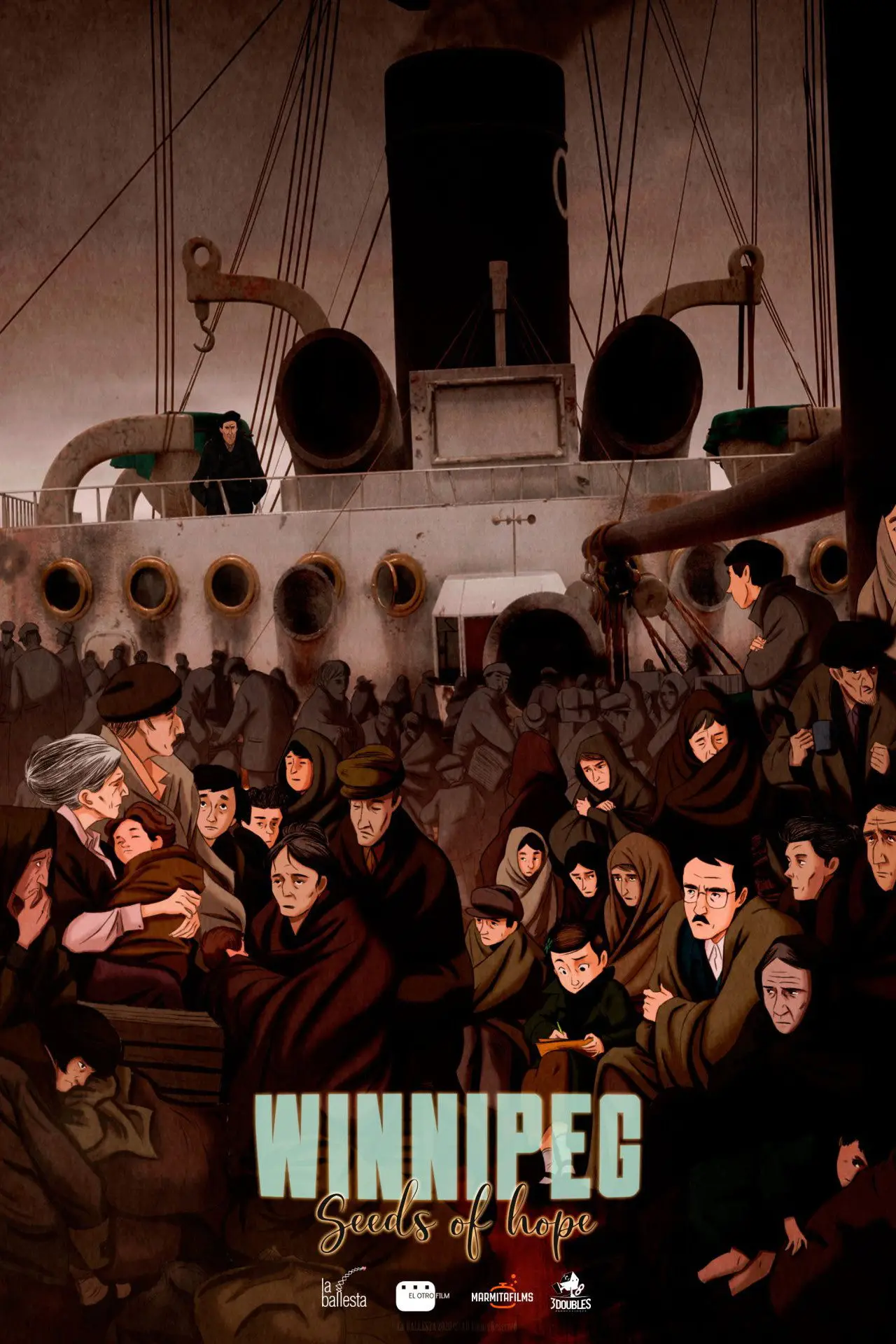 Постер к фильму "Winnipeg, El Barco de la Esperanza"