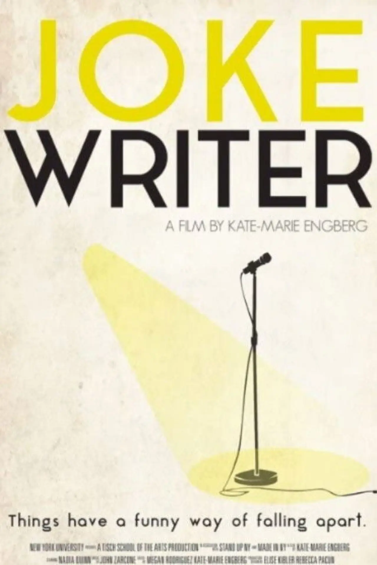 Постер к фильму "Joke Writer"