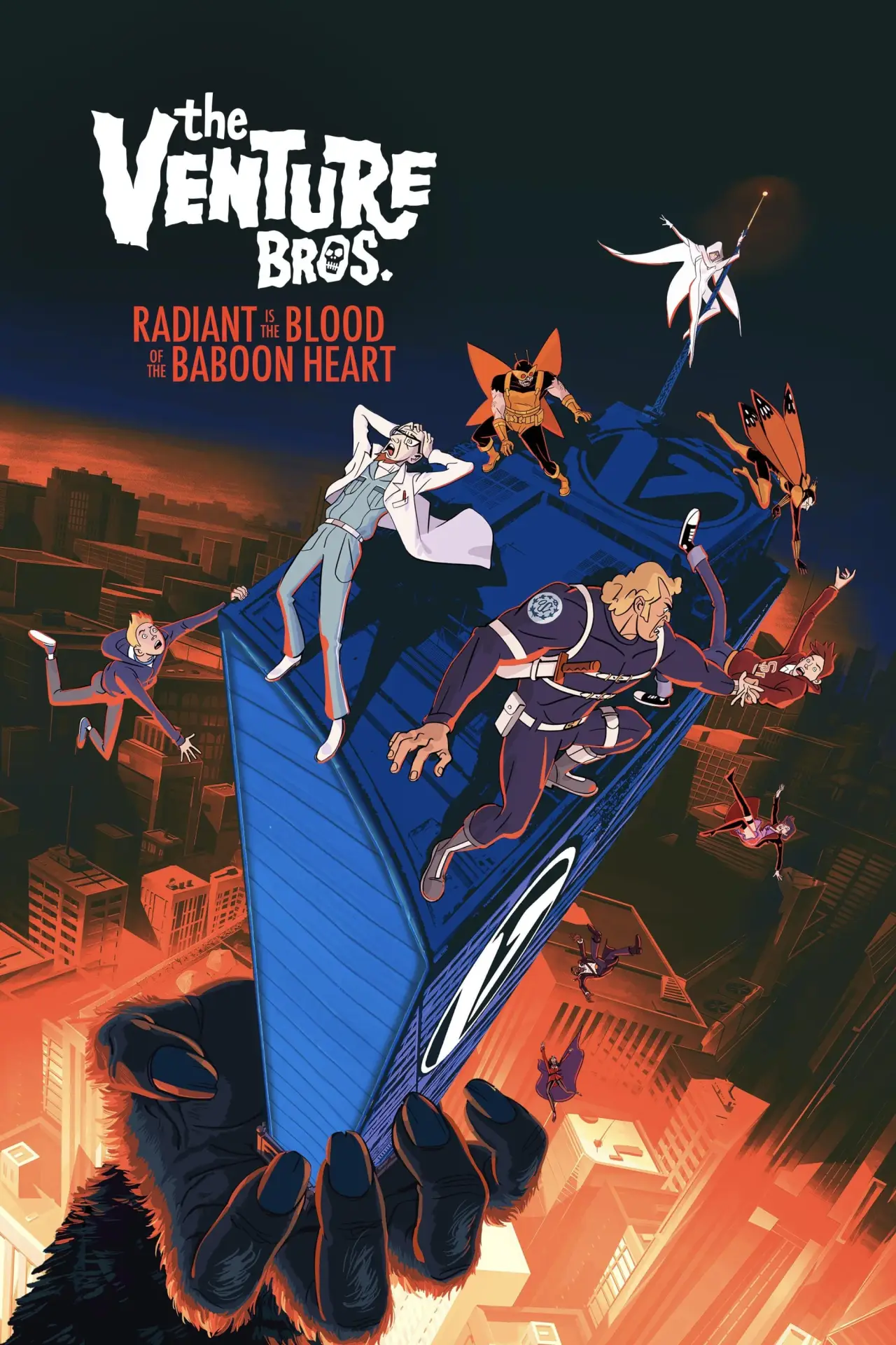 Постер к фильму "The Venture Bros.: Radiant Is the Blood of the Baboon Heart"