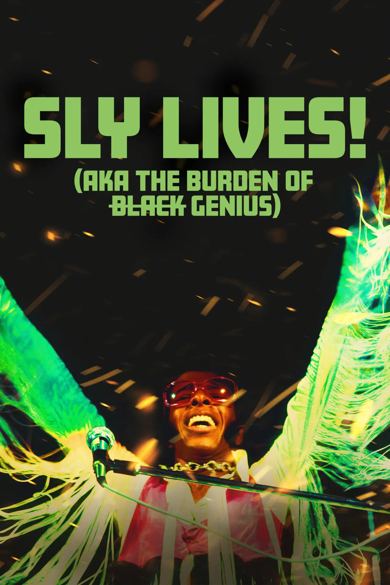 Постер к фильму "SLY LIVES! (aka The Burden of Black Genius)"