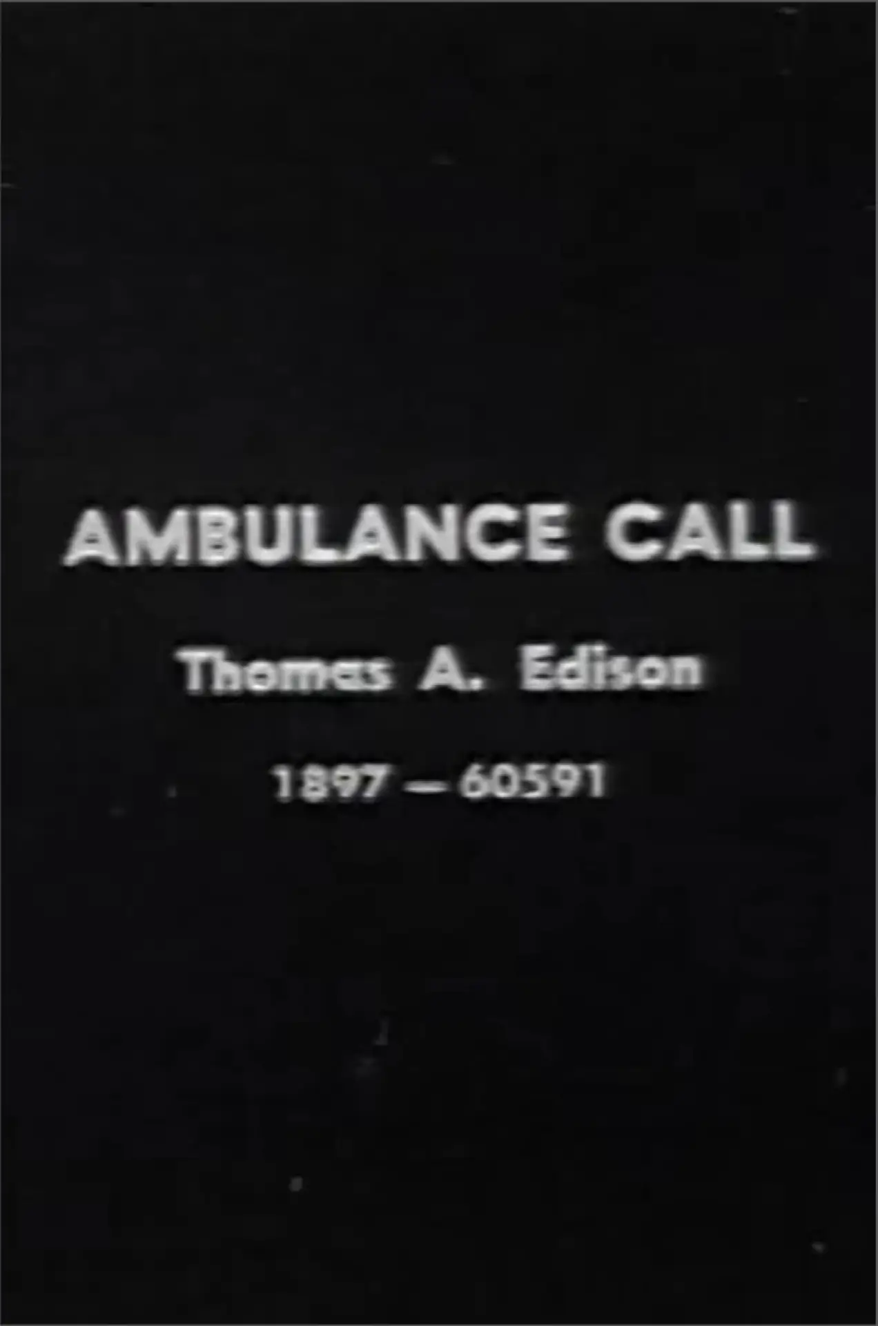 Постер к фильму "Ambulance Call"