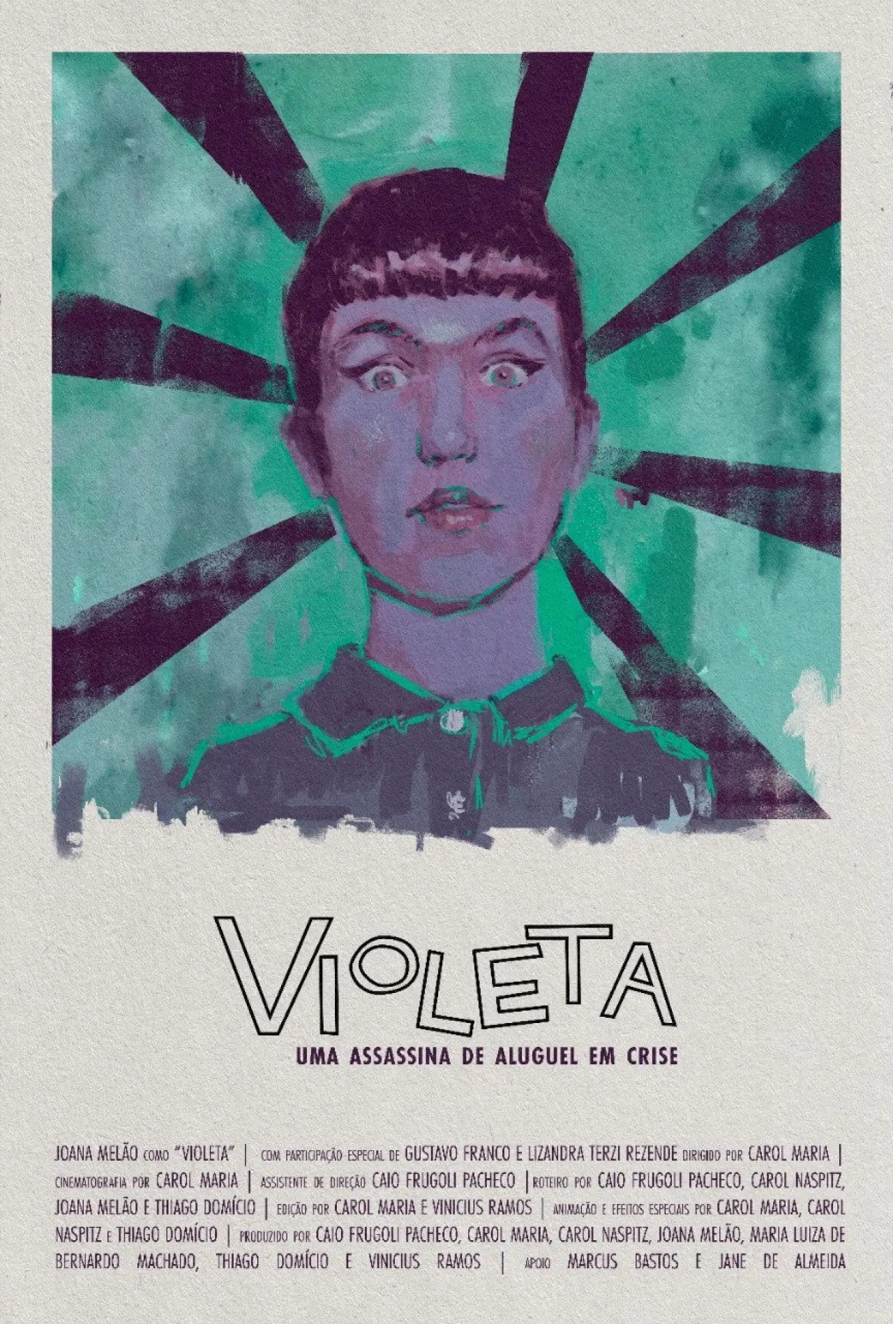 Постер к фильму "Violeta: uma assassina de aluguel em crise"