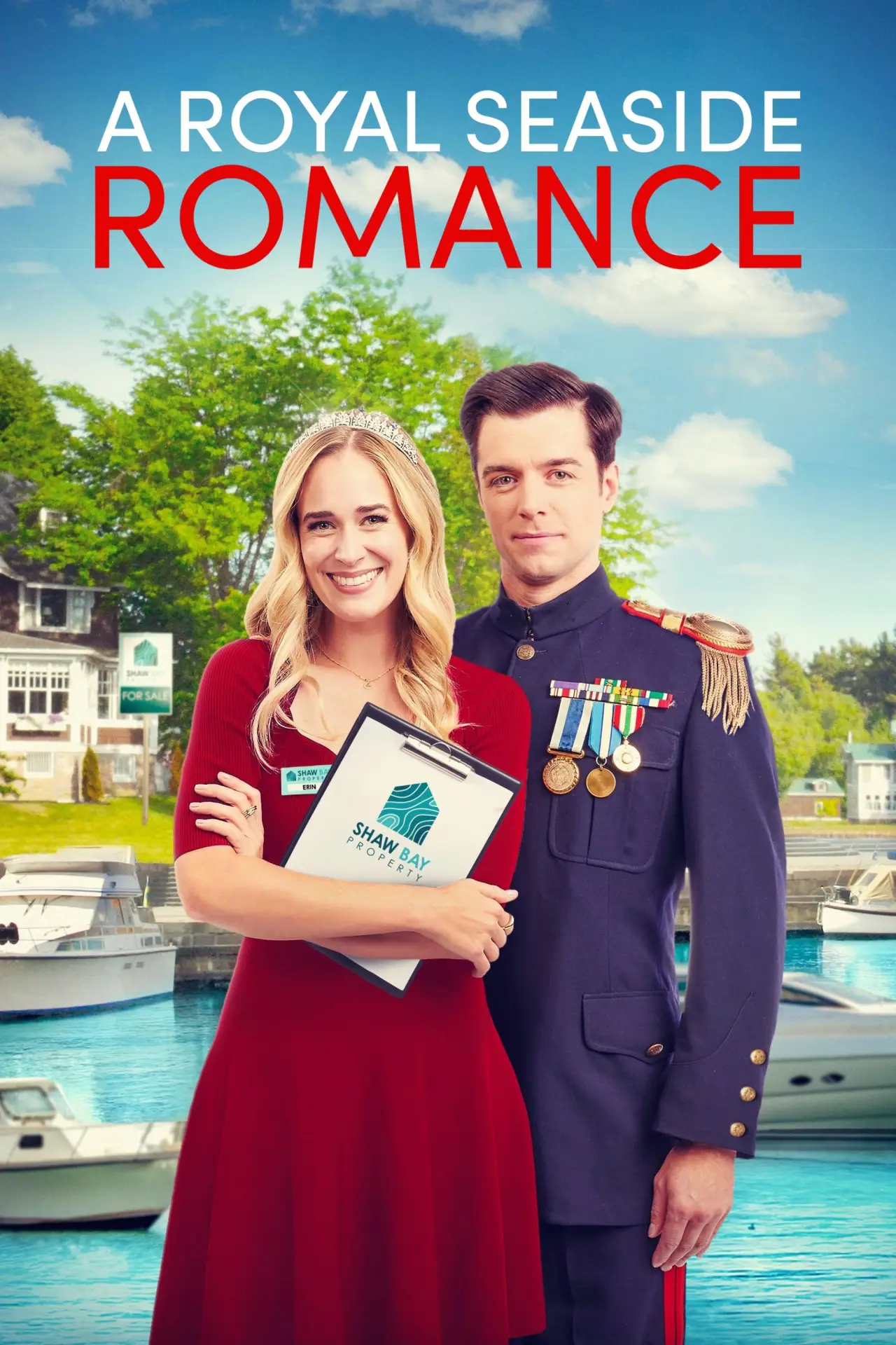 Постер к фильму "A Royal Seaside Romance"