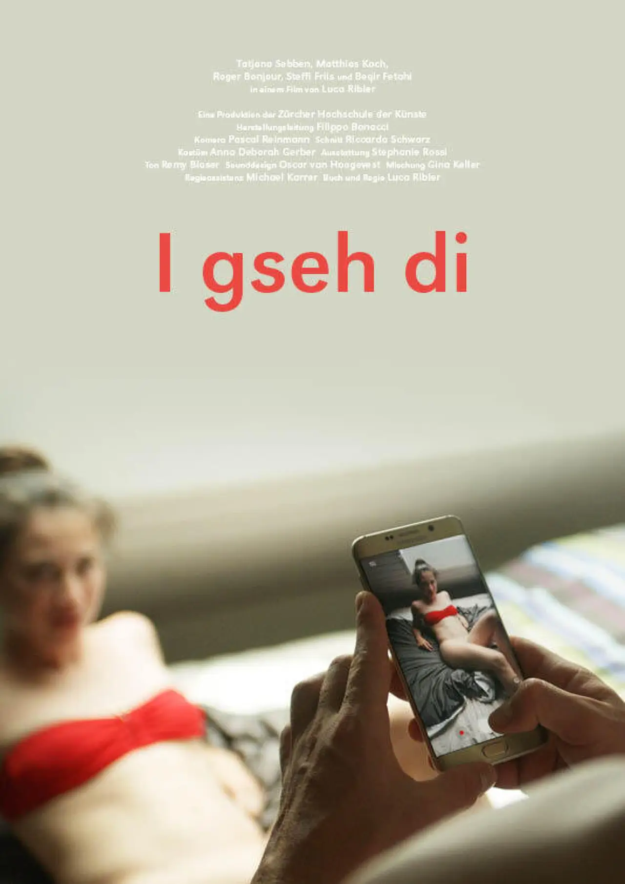 Постер к фильму "I gseh di"