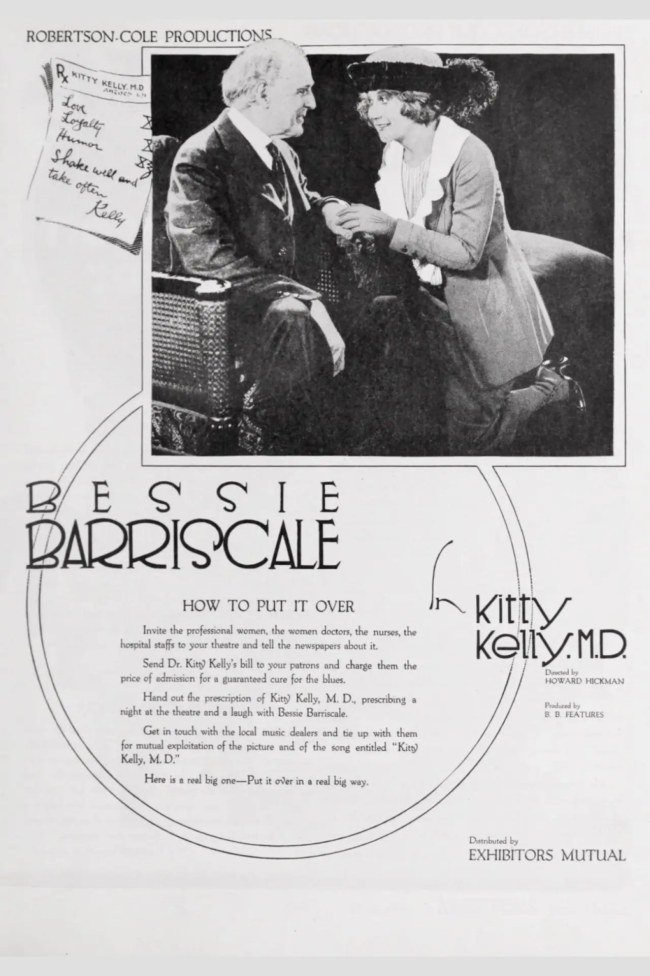 Постер к фильму "Kitty Kelly, M.D."