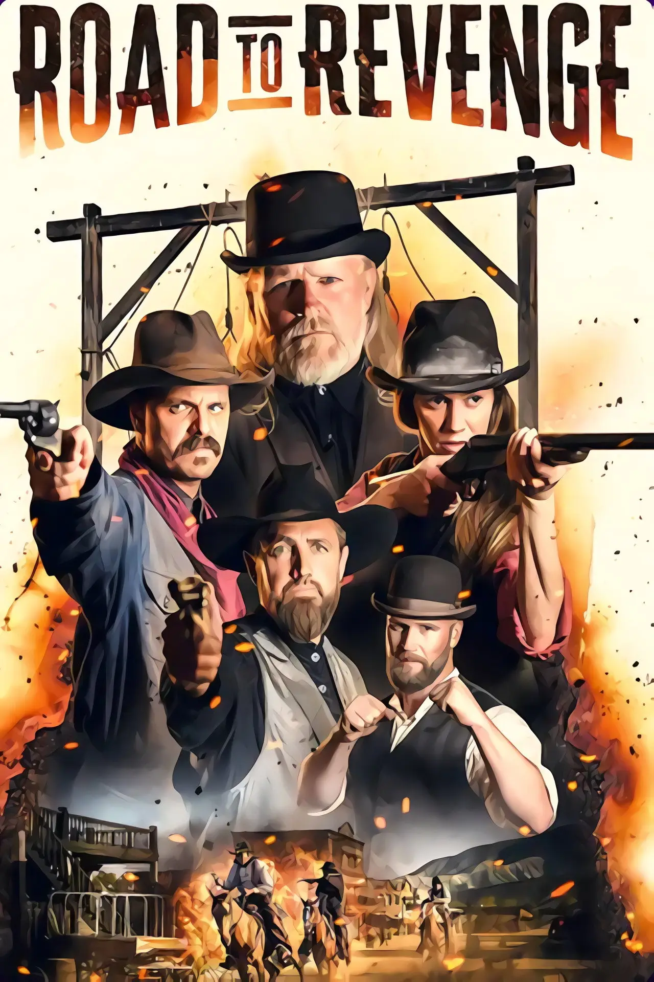 Постер к фильму "Road to Revenge"