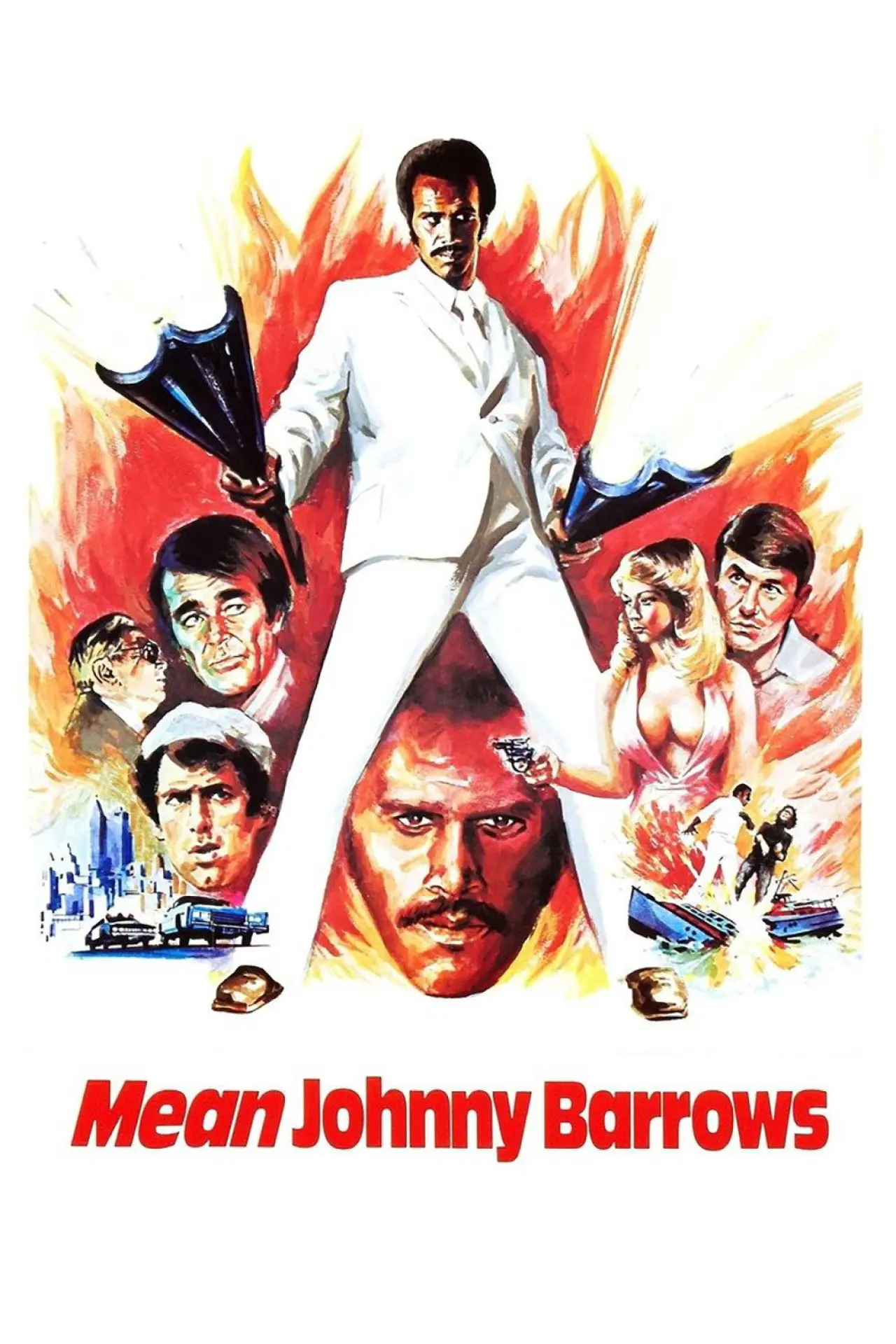 Постер к фильму "Mean Johnny Barrows"