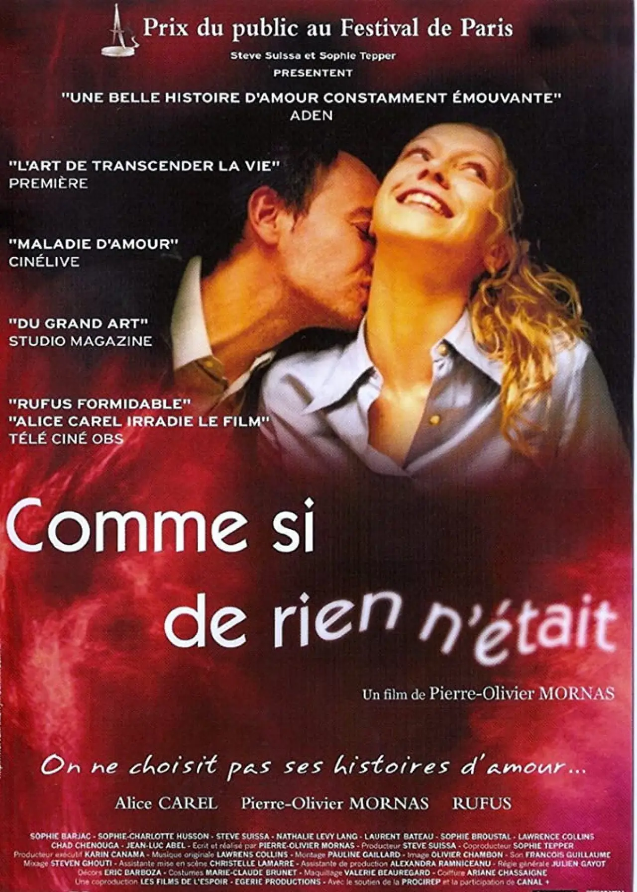 Постер к фильму "Comme si de rien n