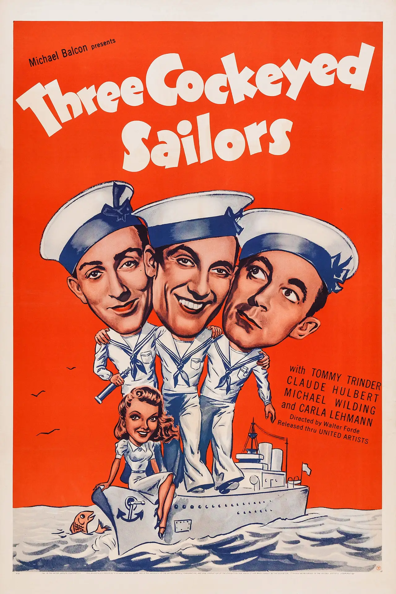 Постер к фильму "Sailors Three"