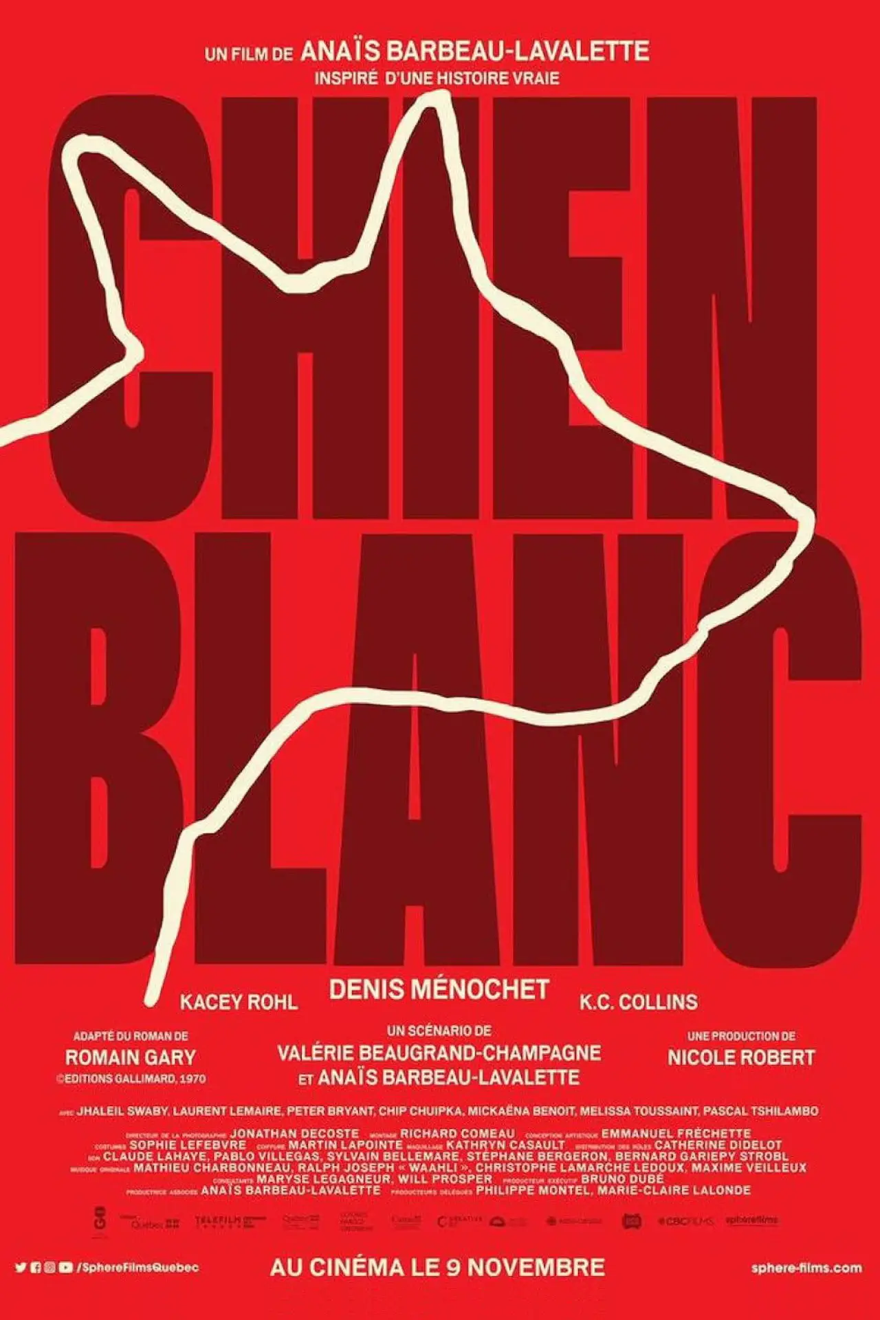 Постер к фильму "Chien blanc"