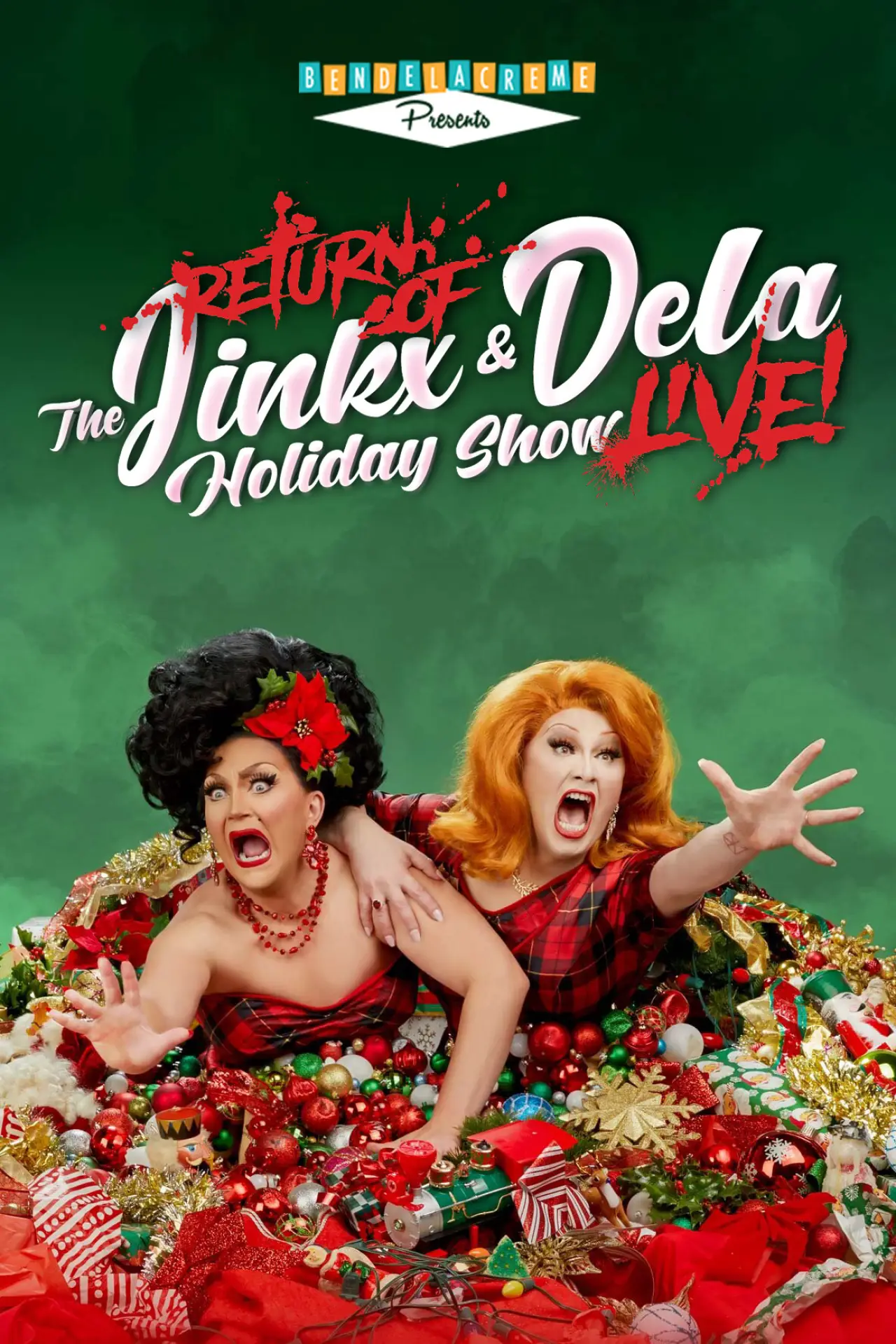 Постер к фильму "The Return of the Jinkx and DeLa Holiday Show Live!"