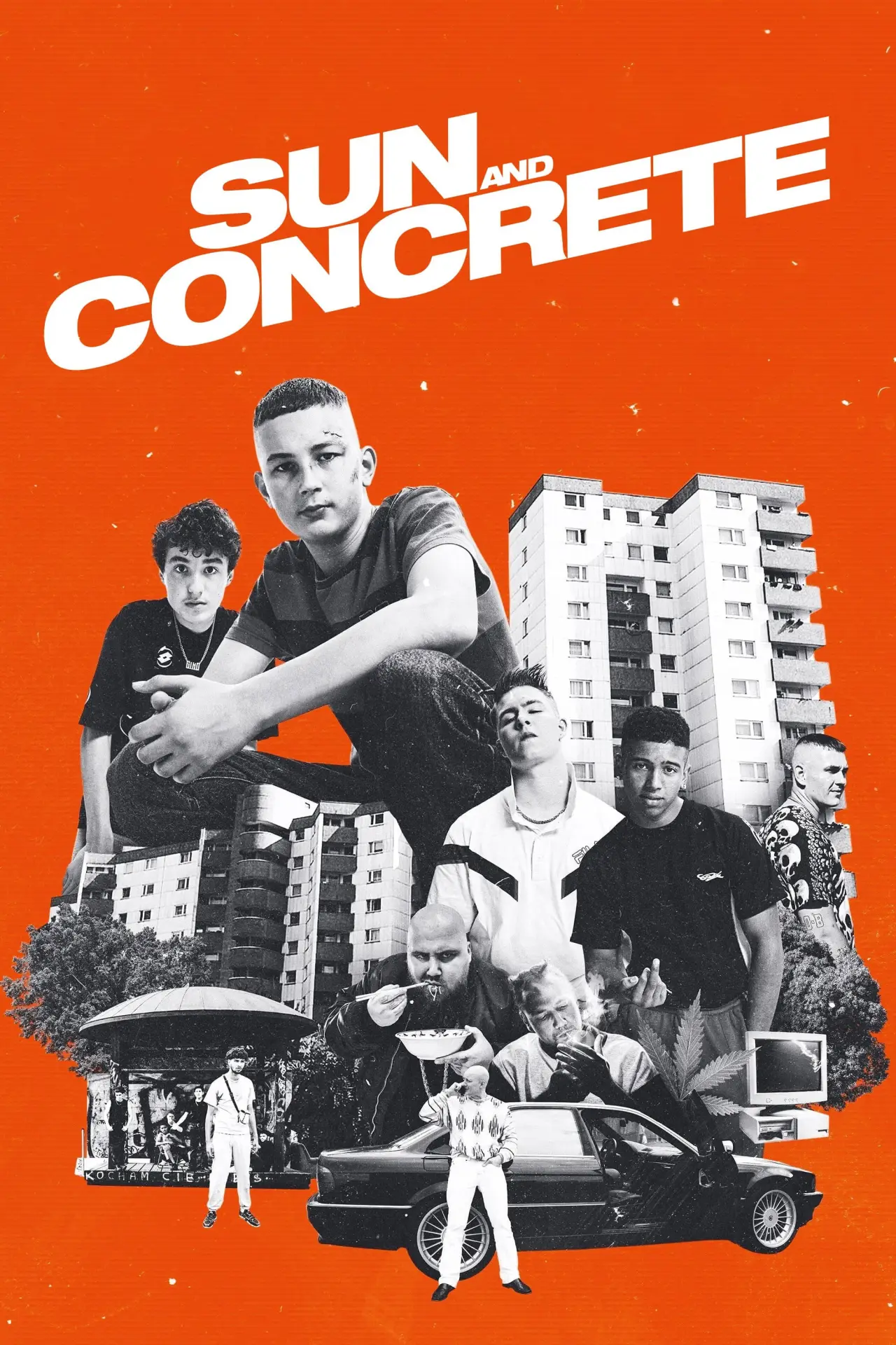 Постер к фильму "Солнце и бетон"