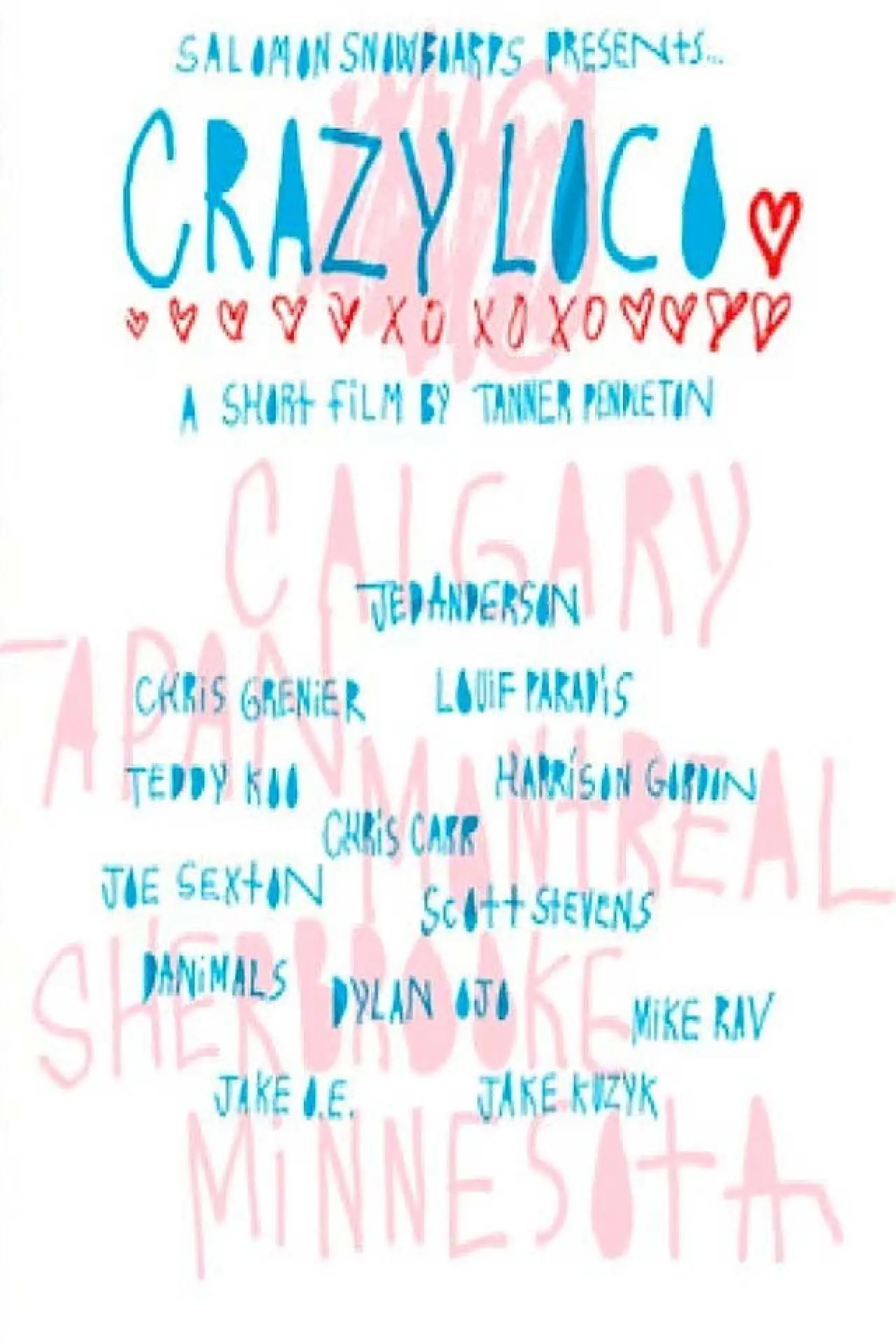 Постер к фильму "Salomon Snowboards presents Crazy Loco | A Short Film Following Jed Anderson"