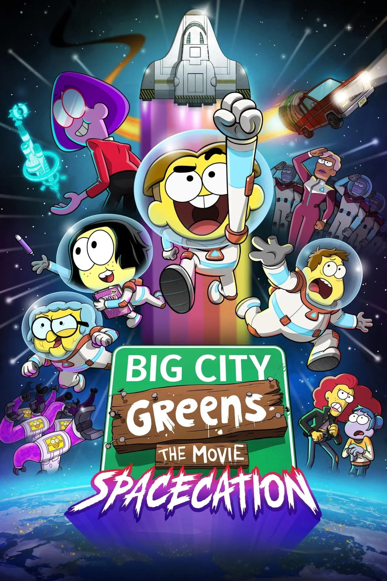 Постер к фильму "Big City Greens the Movie: Spacecation"