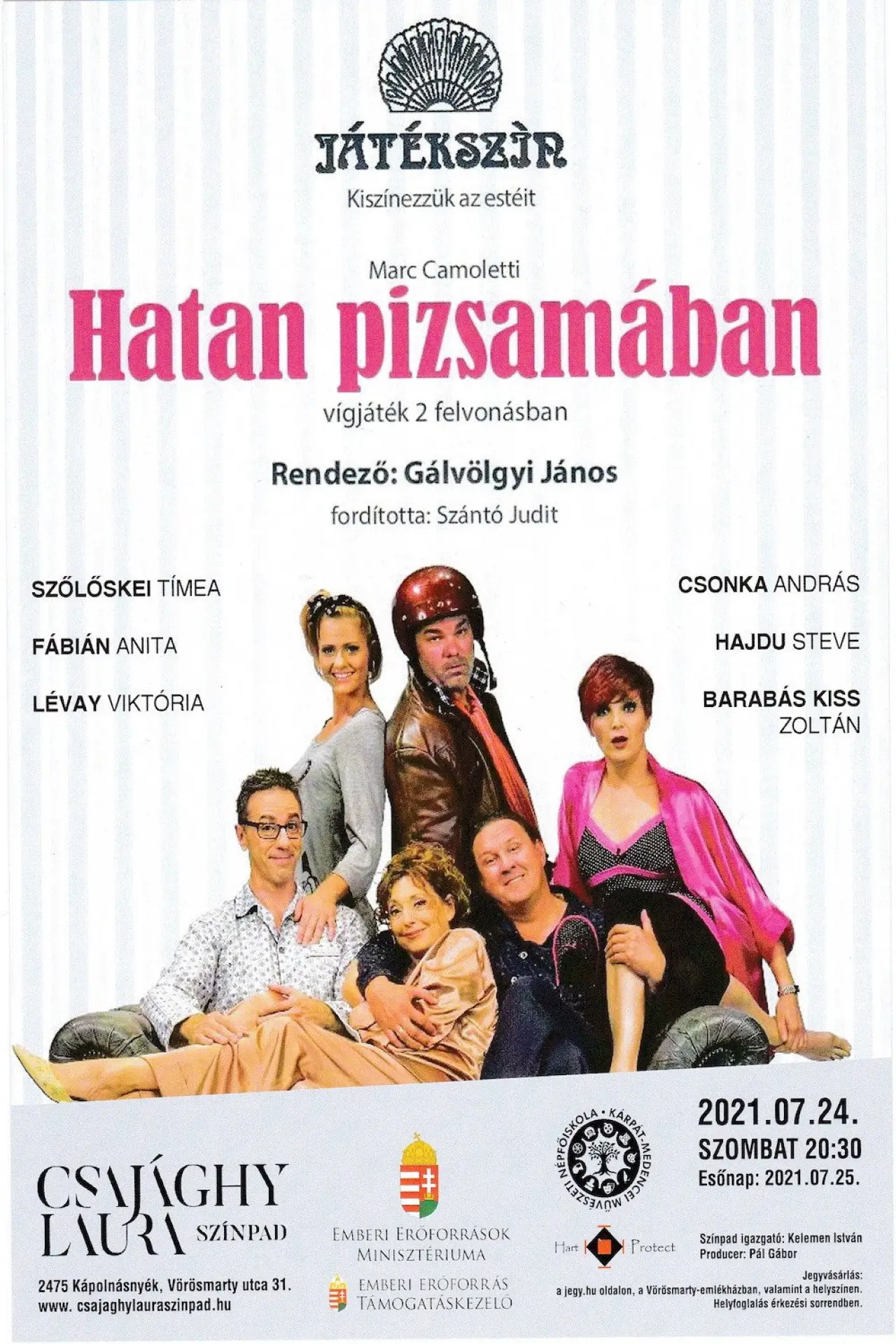 Постер к фильму "Hatan pizsamában"