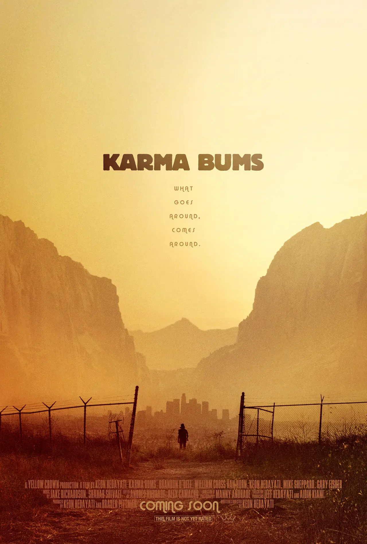 Постер к фильму "Karma Bums"