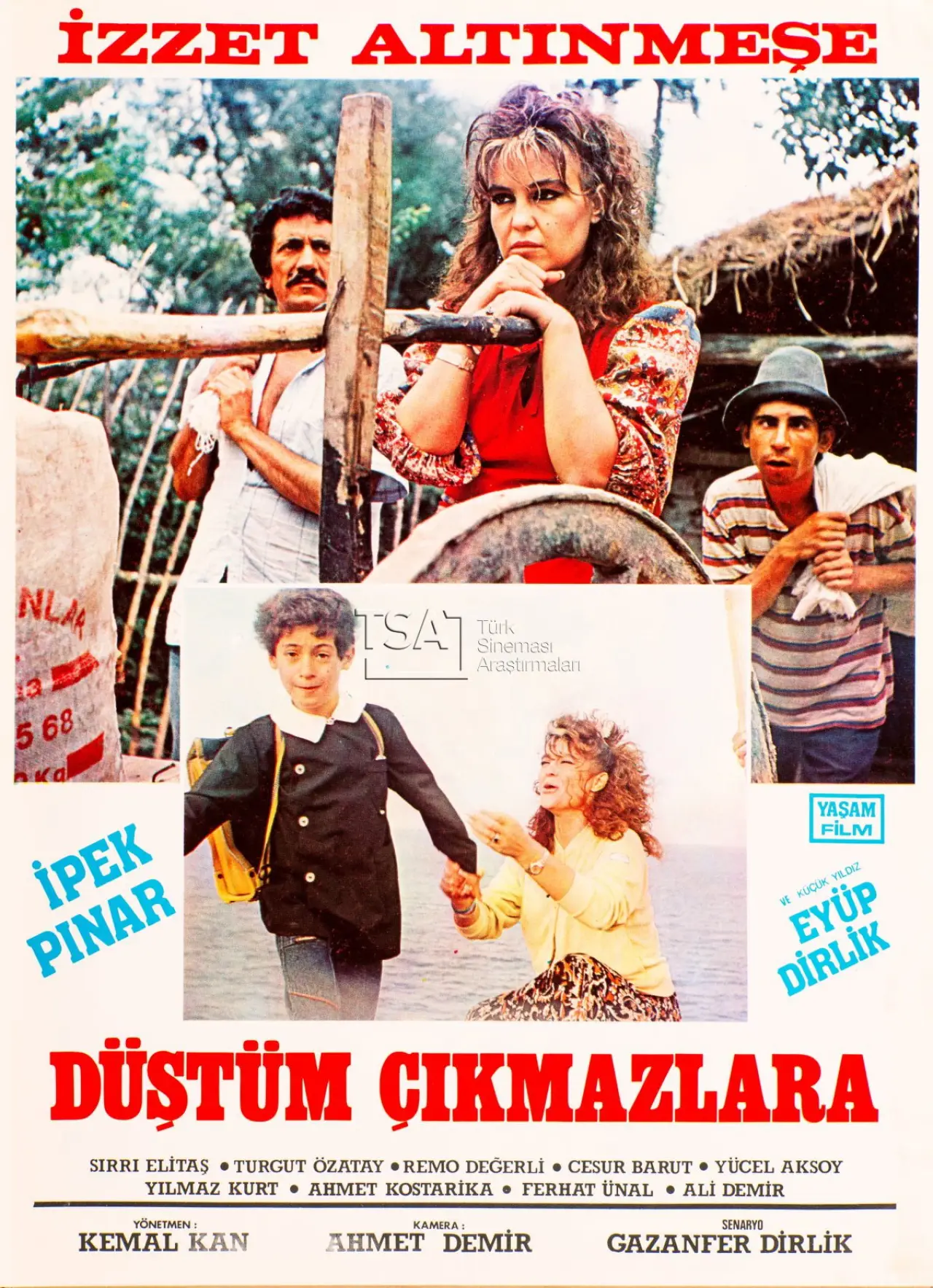Постер к фильму "Düştüm Çıkmazlara"