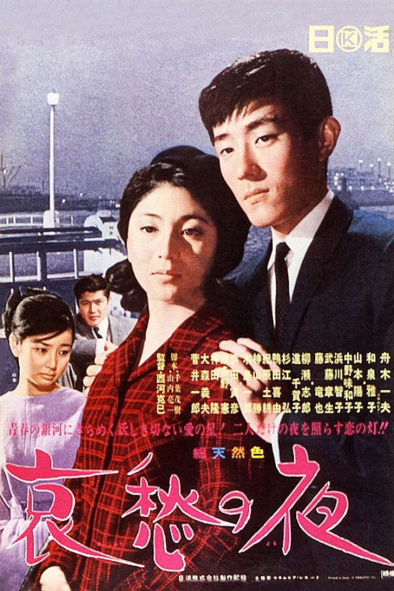 Постер к фильму "哀愁の夜"