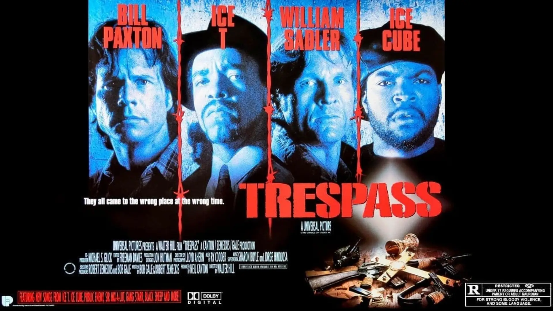 Видео к фильму Нарушение территории — Trespass (1992) - Official Trailer