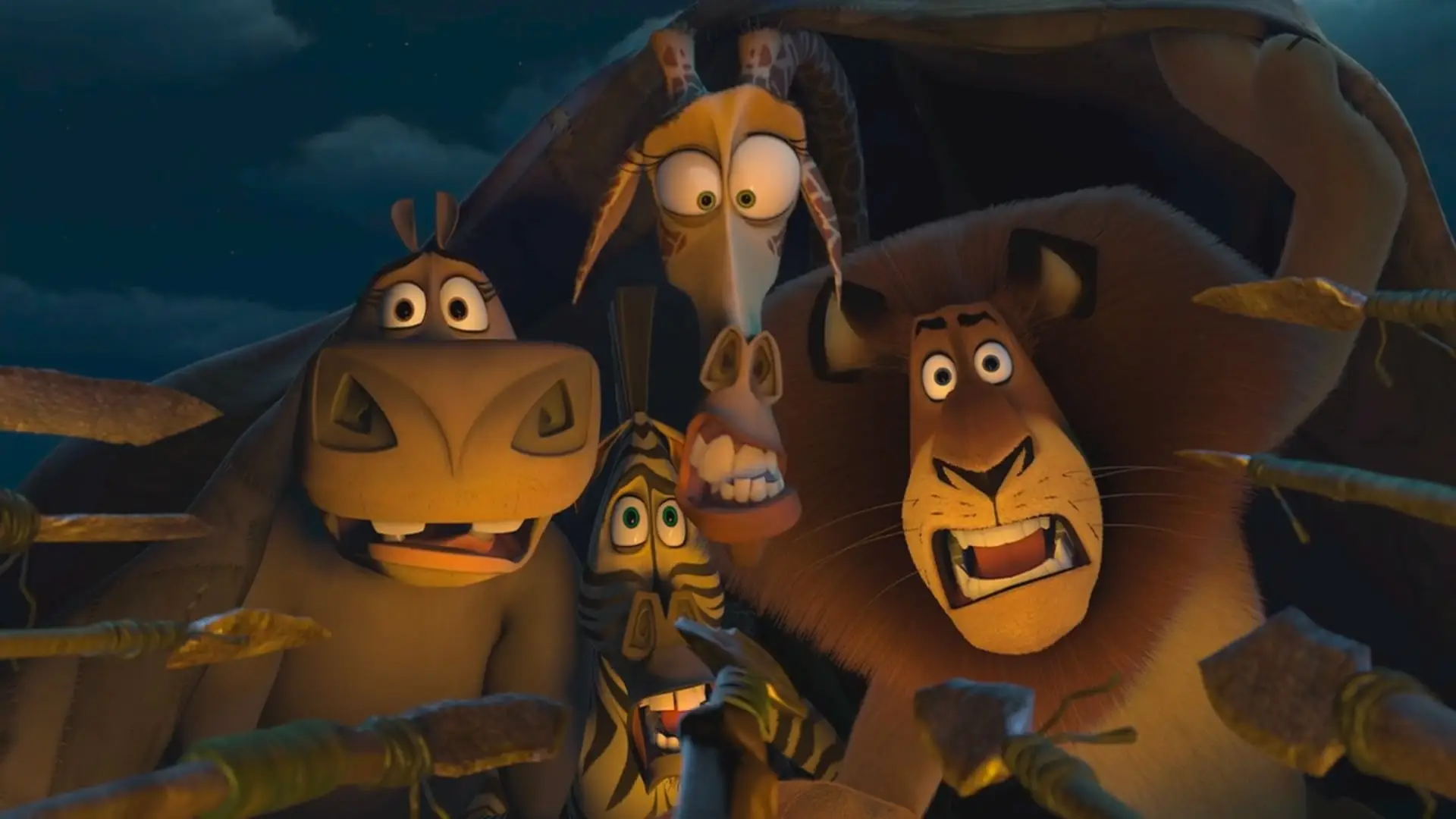 Видео к фильму Новогодний Мадагаскар — DreamWorks' "Merry Madagascar" & "Kung Fu Panda" Holiday Specials