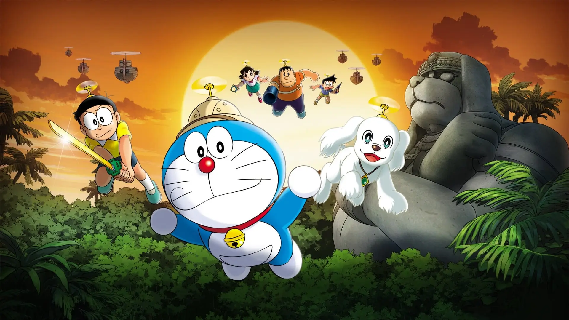 Видео к фильму 映画ドラえもん 新・のび太の大魔境 ～ペコと5人の探検隊～ | [Trailer]Doraemon movie 2014 HD : Nobita and the New Great Haunts of Evil
