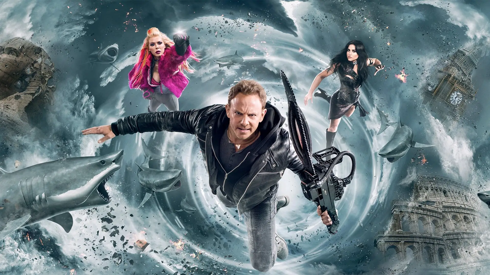 Видео к фильму Акулий торнадо 5: Глобальное роение — Sharknado 5 | official trailer (2017)