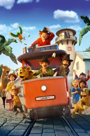 Постер к фильму "Три разбойника и лев" #197442