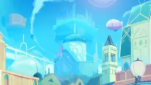 Задник к фильму "Lucy and the Boundless Sky" #782328