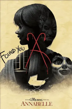 Постер к фильму "Проклятие Аннабель" #320581