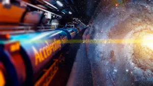 Задник к фильму "The Hadron Collider: In Search of the Peace Particle" #832416