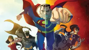 Задник к фильму "Лига Справедливости: Кризис двух миров" #226378