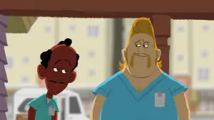 Задник к фильму "Джордж и ЭйДжей" #437393