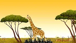 Задник к фильму "Кирику и дикие звери" #470305