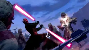 Задник к фильму "Звёздные войны: Эпизод 1 - Скрытая угроза" #280842