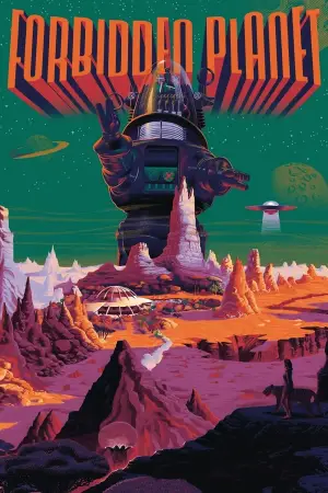 Постер к фильму "Запретная планета" #721230