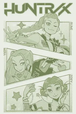 Постер к фильму "Кейпоп-охотницы на демонов" #511073