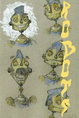 Постер к фильму "Роботы" #373634