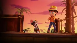 Задник к фильму "Щенячий патруль. Вальенте: История Трекера" #635634