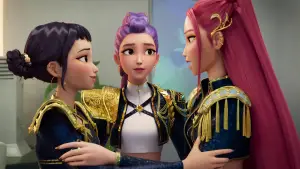 Задник к фильму "Кейпоп-охотницы на демонов" #510680