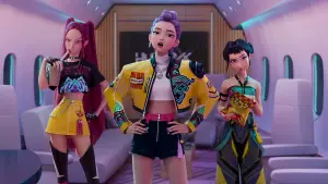 Задник к фильму "Кейпоп-охотницы на демонов" #510751