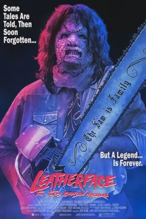 Постер к фильму "Техасская резня бензопилой 3: Кожаное лицо" #337706