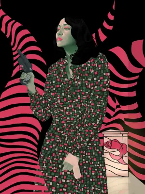 Постер к фильму "Сочувствие госпоже Месть" #674090