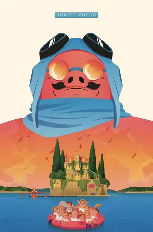 Постер к фильму "Порко Россо" #156282