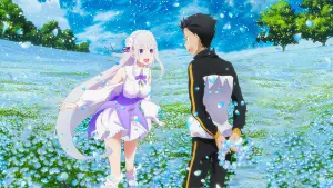 Задник к фильму "Re:Zero. Жизнь с нуля в альтернативном мире: Снежные воспоминания" #385134
