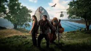 Задник к фильму "Планета обезьян: Новое царство" #478929